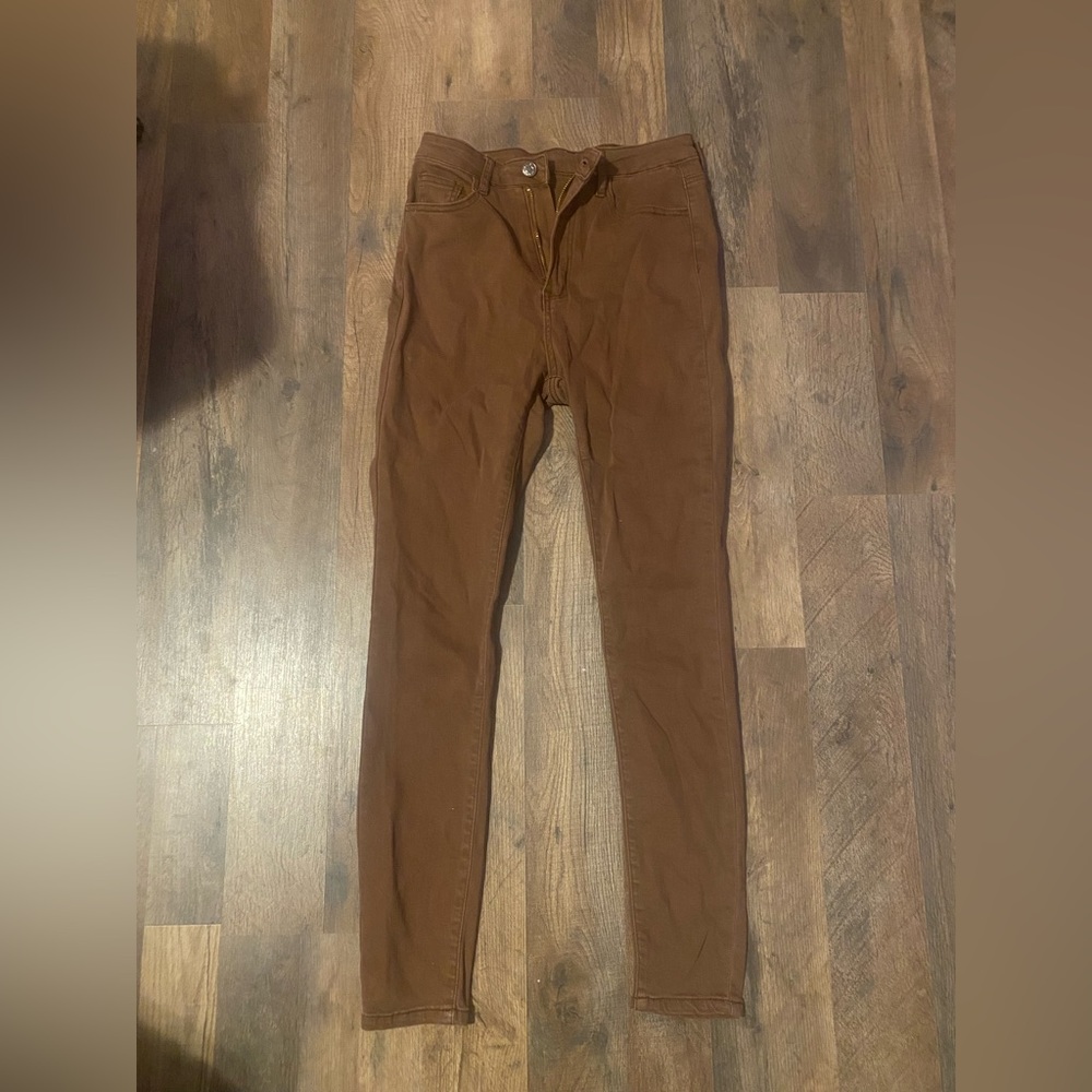 Brown Skinny Jeans